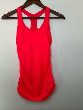 New Balance Neon Pink Racerback Tank Top